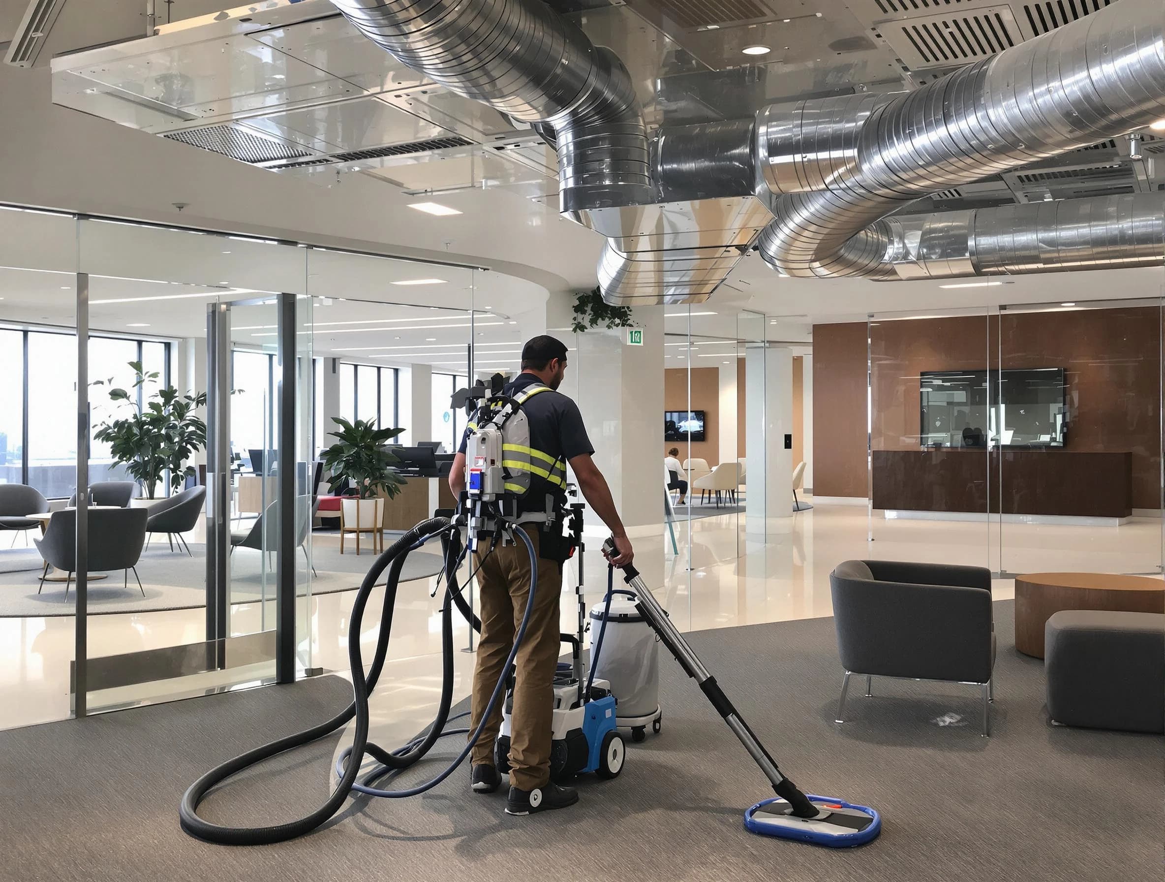 Commercial duct cleaning service by Ken Caryl Air Duct Cleaning in Ken Caryl