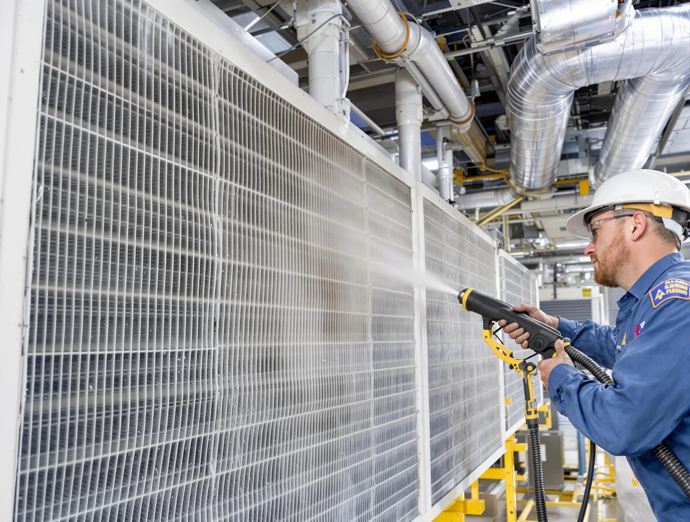 Professional commercial coil cleaning by Ken Caryl Air Duct Cleaning in Ken Caryl