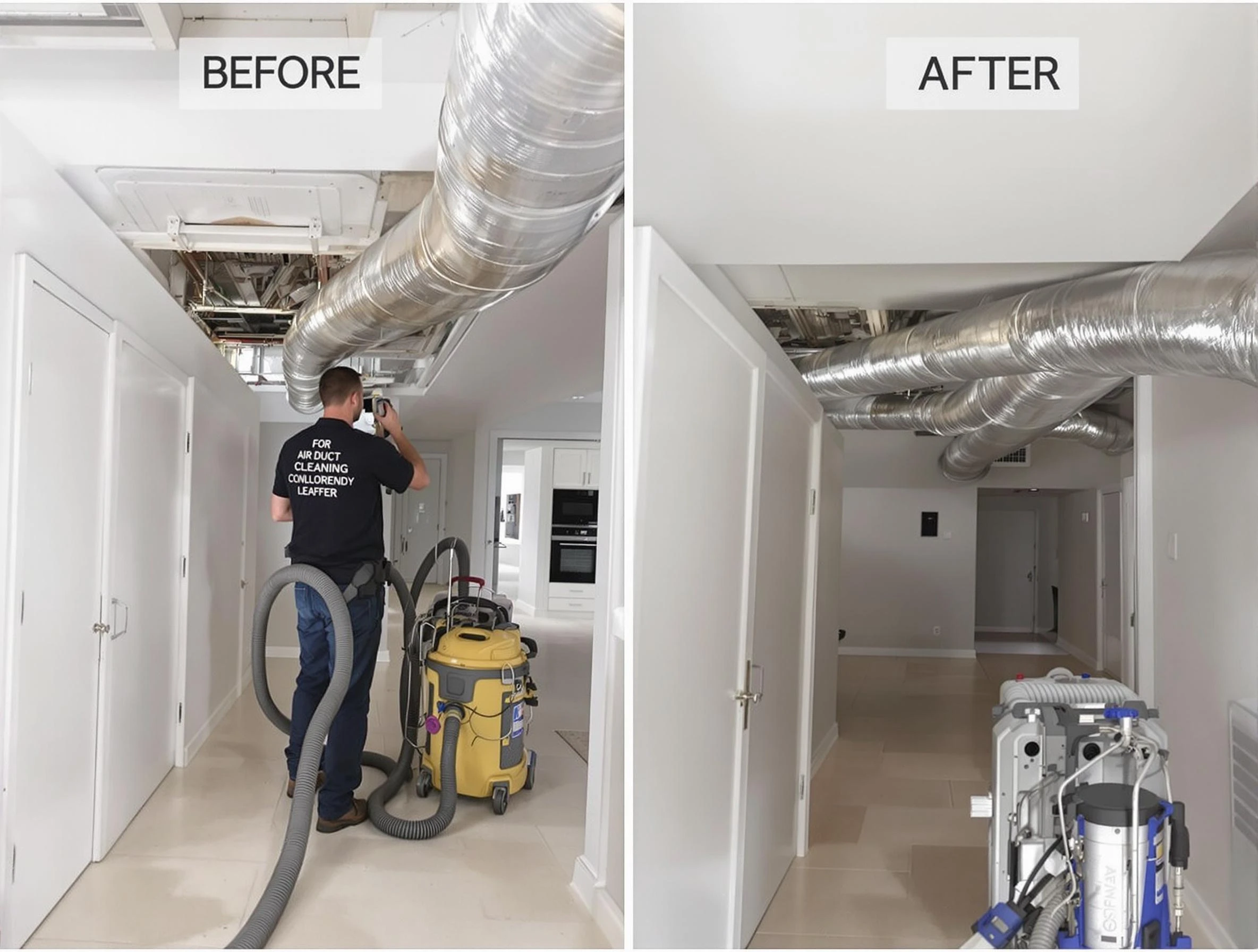Ken Caryl Air Duct Cleaning professional performing thorough air duct cleaning in Ken Caryl